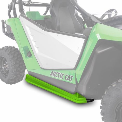 Arctic Cat Medium Green Aluminum Rock Sliders - 2014-2020 Wildcat Trail & Sport