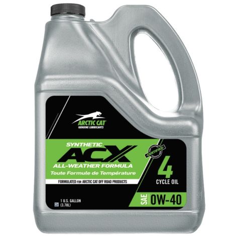 Arctic Cat ACX 0W-40 Synthetic Oil - Gallon