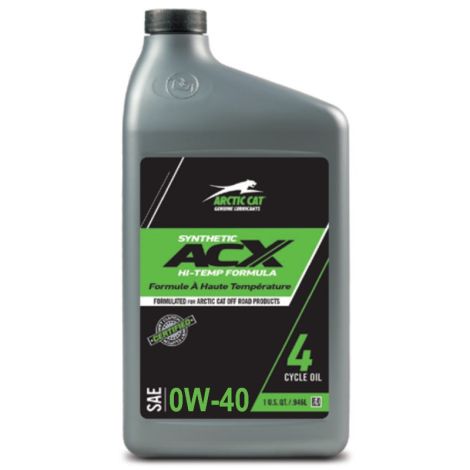 Arctic Cat ACX 0W-40 Synthetic Oil - Quart