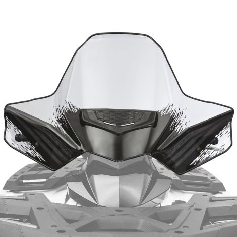Arctic Cat ATV WindGuard 2 Quick-Attach Tall Windshield - 2015-2024 XR Alterra