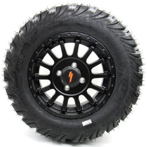 Arctic Cat ITP UltraCross H/S Tire & KMC Wheel LH - 27x10R15