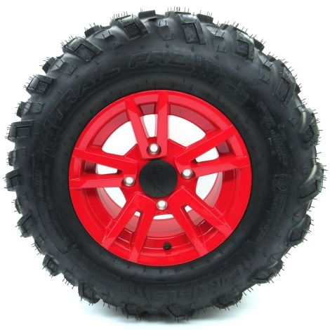 Arctic Cat Carlisle Trail Pro Tire & Red Wheel - 25x10R12 Rear