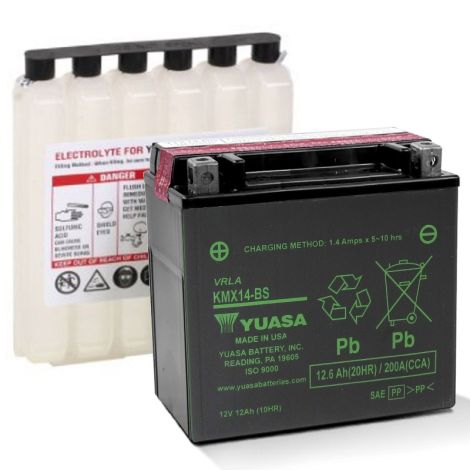Kawasaki AGM Battery - KMX14-BS