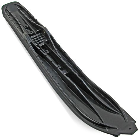 Arctic Cat Saddleless Plastic 6 inch Mountain Ski - Black