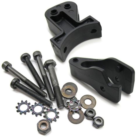 Arctic Cat Aircat Hand Guard Nylon Mount Kit w/o Dimmer - 2001-2006 ZR M Crossfire