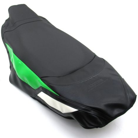 Arctic Cat Seat - Black & Green - 2010-2014 Sno Pro 500