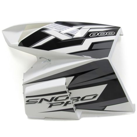 Arctic Cat LH Side Panel - White - 2013 XF 800 High Country Sno Pro