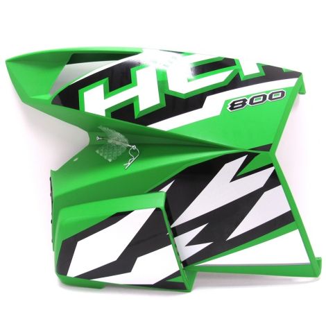 Arctic Cat LH Side Panel - Pearl Cat Green - 2013 M 800 HCR
