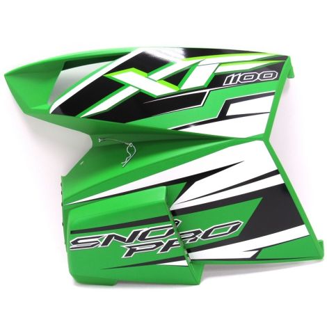Arctic Cat LH Side Panel - Pearl Cat Green - 2013 XF 1100 Sno Pro