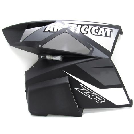 Arctic Cat LH Side Panel - Black - 2014 ZR 9000 LXR