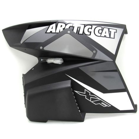Arctic Cat LH Side Panel - Black - 2014 XF 9000