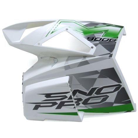 Arctic Cat LH Side Panel - White - 2014 M 9000 Sno Pro