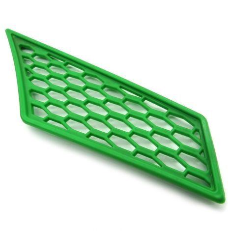 VENT,HOOD-OUTER-REAR LH-MOLD GRN
