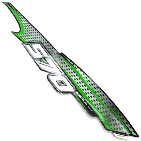 DECAL,HOOD-UPPER-RH- - 570 -  (BLK/GRN)
