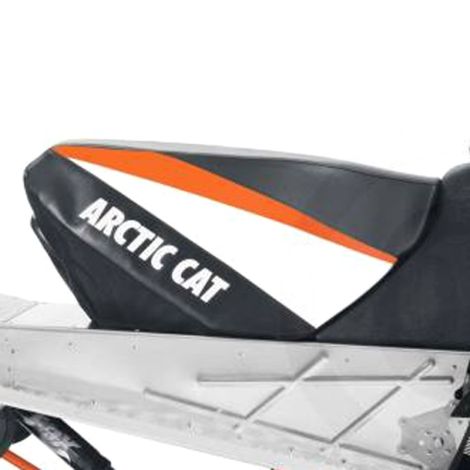 Arctic Cat Mountain Seat Cover - Black, Orange, & White - 2010-2011 M Crossfire
