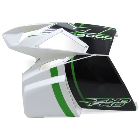Arctic Cat LH Side Panel - White - 2015 M 9000 LTD