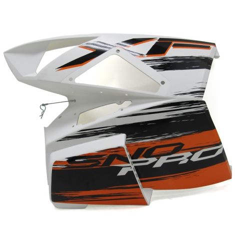 Arctic Cat LH Side Panel - White - 2015 XF 9000 Sno Pro