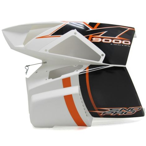 Arctic Cat LH Side Panel - White - 2015 M 9000 LTD