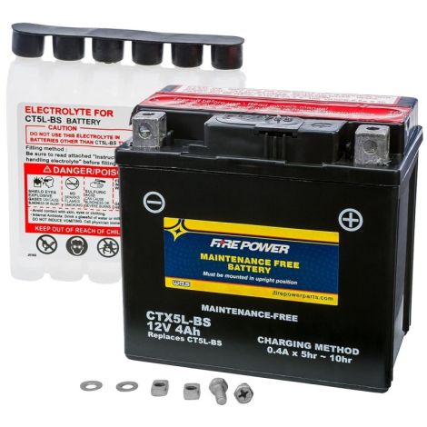 Fire Power AGM Battery - CTX5L-BS
