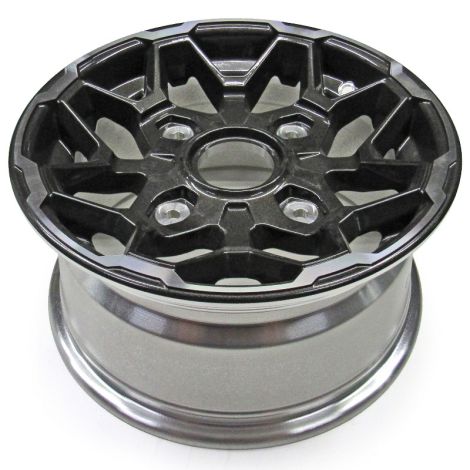 Kawasaki OEM 14x7 Wheel - Metallic Black - 2024-2026 Ridge