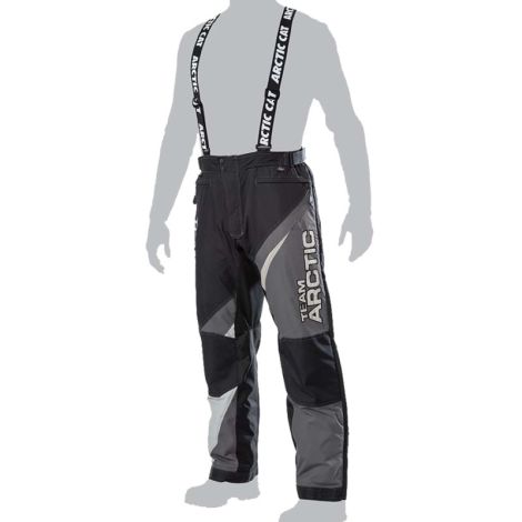 Arctic Cat Men's Team Arctic Mechanics Pants - Black & Gray - Size Large