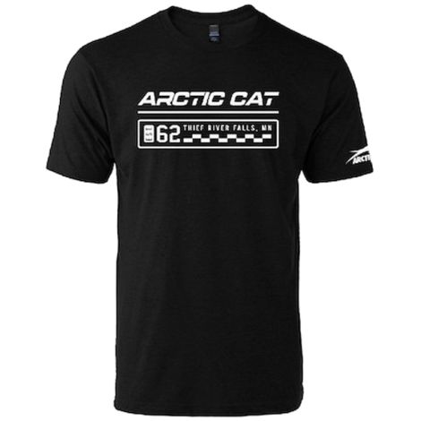 Arctic Cat Men's Established T-Shirt - Black & White