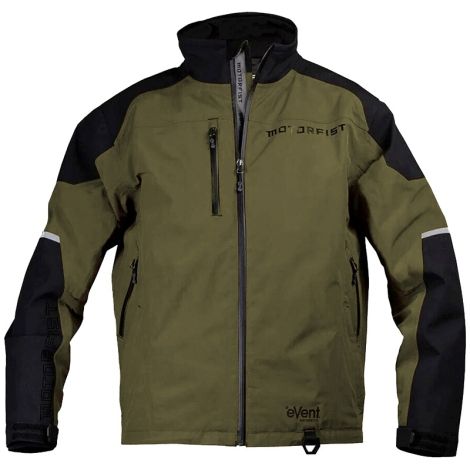 Motorfist Men's Rekoil Jacket - Moss & Black - Size Small