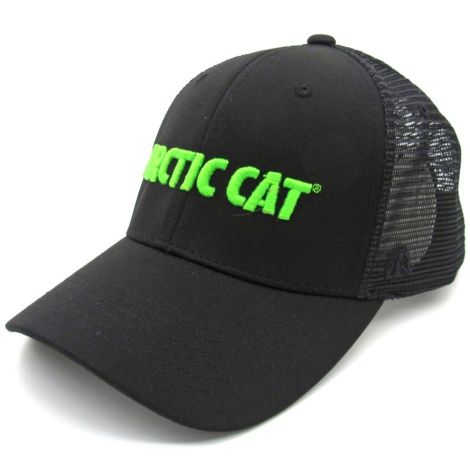Arctic Cat Classic Trucker Hat - Black & Green