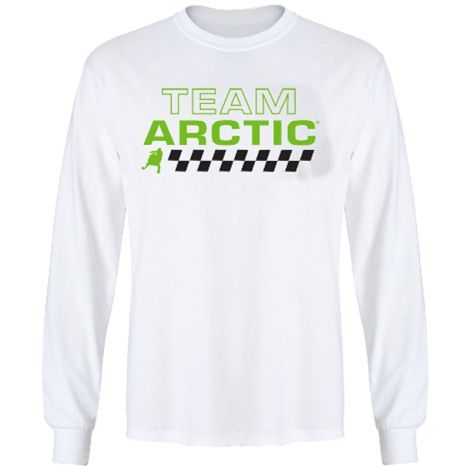 Arctic Cat Men's Team Arctic Long Sleeve Shirt - White & Green