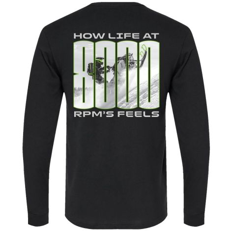 Arctic Cat Men's Redline Long Sleeve Shirt - Black