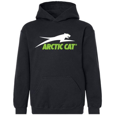 Arctic Cat Youth Aircat Hoodie - Black & Green
