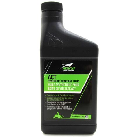 Arctic Cat Synthetic ACT Gearcase Fluid Oil - 15-ounces