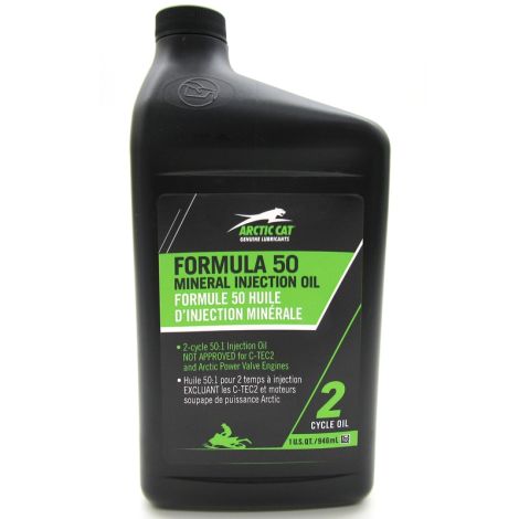 Arctic Cat Formula 50 Mineral Injection Oil - 1 Quart
