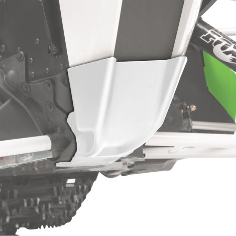 Arctic Cat Front Skid Plate - White - 2012-2018 ZR F XF M