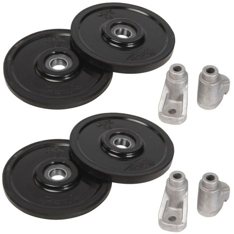 Arctic Cat Four 5.63 inch Wheel Kit - 2012-2014 Sno Pro 600 ZR 6000