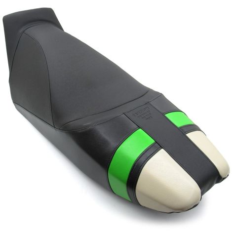 Arctic Cat ProCross Heated Seat - Black & Green - 2014-2018 3000 7000