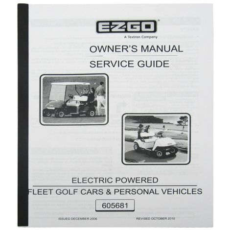 E-Z-GO OG ELEC TXT/FRDM 2007+