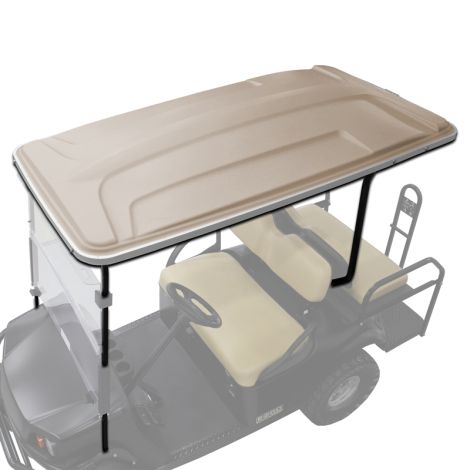 E-Z-GO 80 inch Suntop Roof Kit - Stone Beige - 2008-2023 RXV