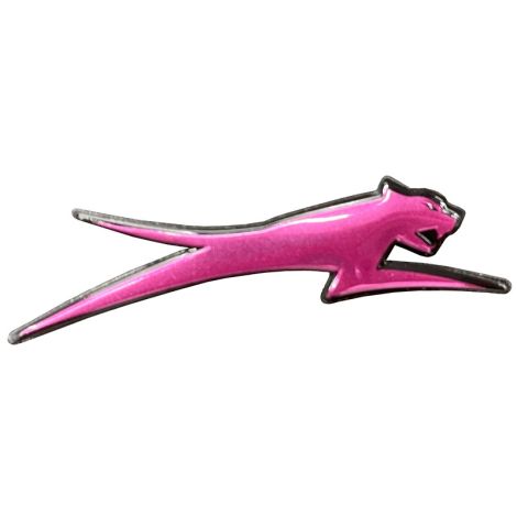 Arctic Cat Aircat Embossed Hood Emblem - Pinnacle Purple with Black Trim