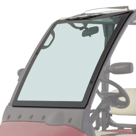 E-Z-GO Replacement DOT AS1 Glass Windshield - 2010-2021 2FIVE & LSV