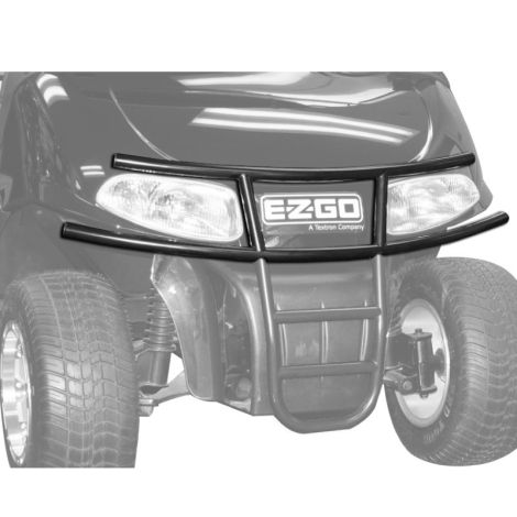 E-Z-GO Front Upper Brushguard Bumper - Black - 2008-2023 RXV