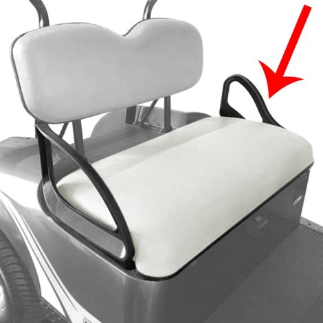E-Z-GO Seat Bottom Assembly - Oyster - 1994-2025 Express Medalist TXT