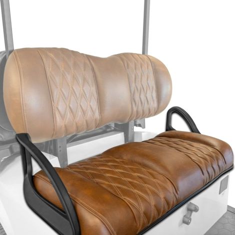E-Z-GO Signature Seat Bottom Assembly - Amarillo Brown - 1994-2025 Express Medalist TXT