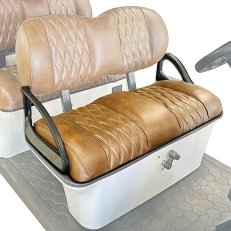 E-Z-GO Signature Pod Seat Assembly - Amarillo Brown - 2012-2025 Express S6 L6 Liberty