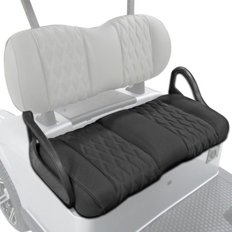 E-Z-GO Signature Seat Bottom Assembly - Midnight Black - 2016-2026 RXV