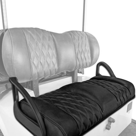 E-Z-GO Signature Seat Bottom Assembly - Midnight Black - 1994-2025 Express Medalist TXT