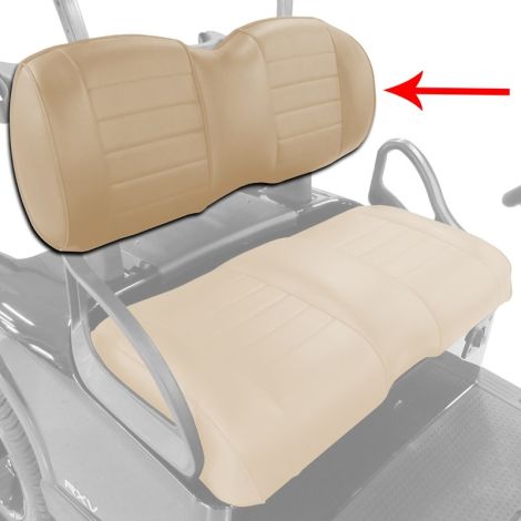 E-Z-GO Premium Seat Back Assembly - Mushroom - 2016-2025 RXV