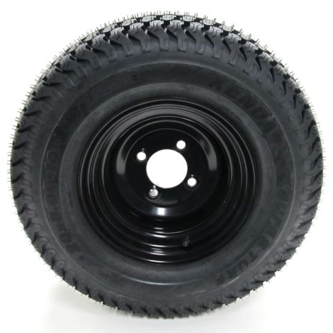 E-Z-GO 20x8-10 Kenda K500 Tire with Black 10-inch Wheel - New Take-Off