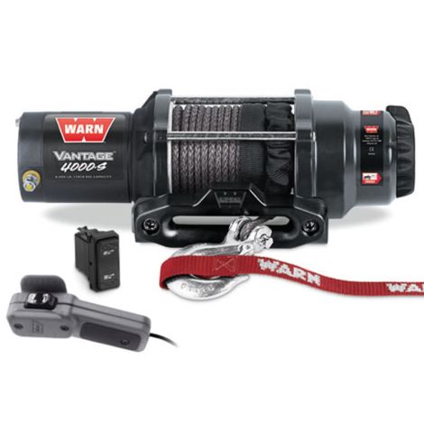 Arctic Cat WARN 4000-lb Vantage Winch Kit w/Synthetic Rope - 2017-2020 Stampede Havoc