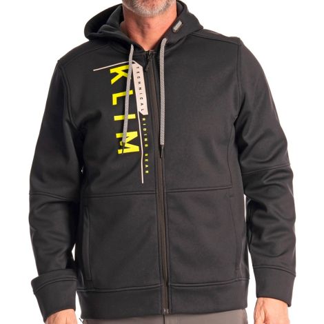 Klim Men's Barracks Hoodie - Black & Hi-Vis